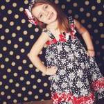 Kanzashi Summer Dress, Girl..
