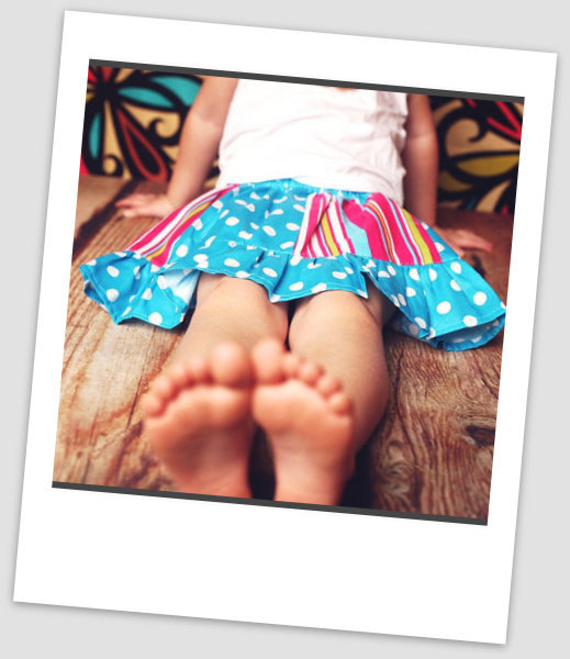 Sewing Pattern for Panelled Skirt with Headband, Pattern Pdf, For beginner