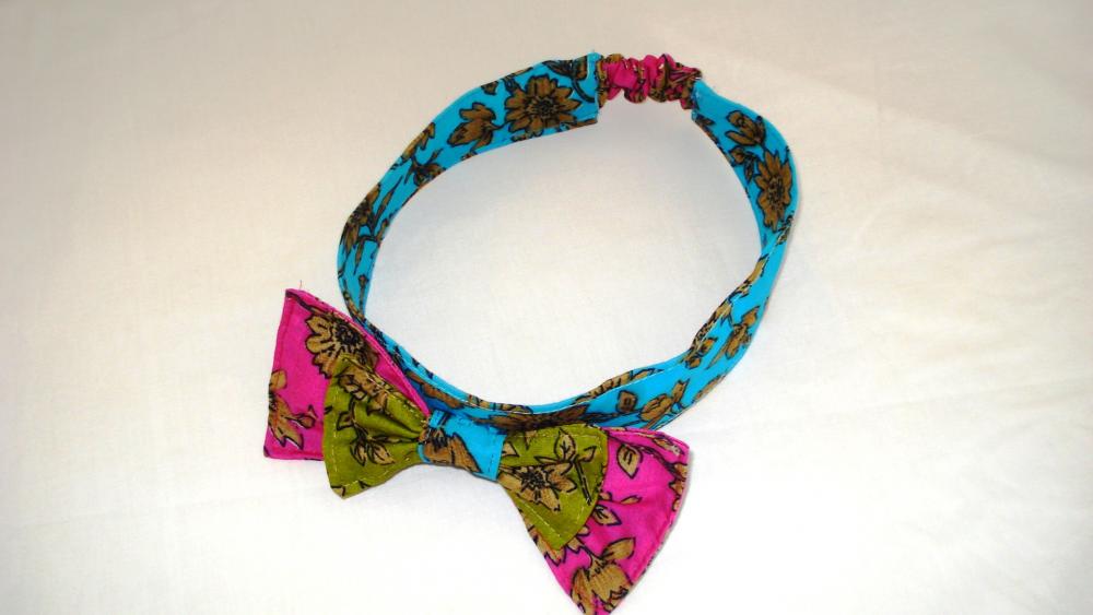 Sewing Pattern Girls Head Band, Bow Head Band, pdf Pattern