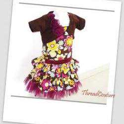 Summer Dress with Shrug, Pdf Sewing Pattern, Sewing Pattern Girl's Dress