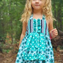 Sewing Pattern for Apron Dress, For beginner, Pdf Pattern