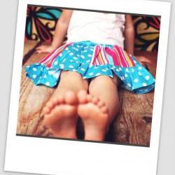 Sewing Pattern for Panelled Skirt with Headband, Pattern Pdf, For beginner