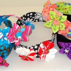 Girls Headband Pattern Bundle, DIY Fabric Flowers, PDF Pattern